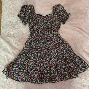 Janie and Jack girls cotton floral dress